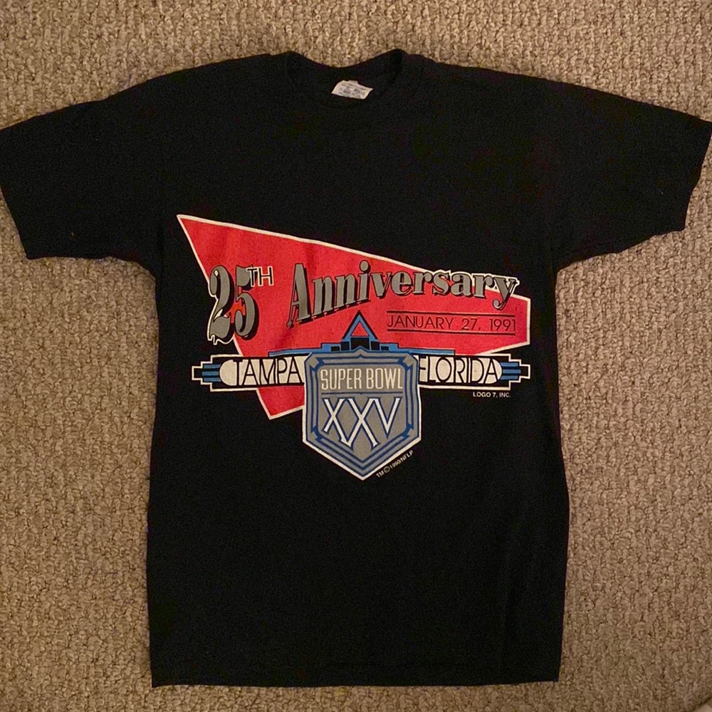 Vintage Buffalo Bills New York Giants Super Bowl Shirt